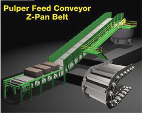 Mayfran pulp feed